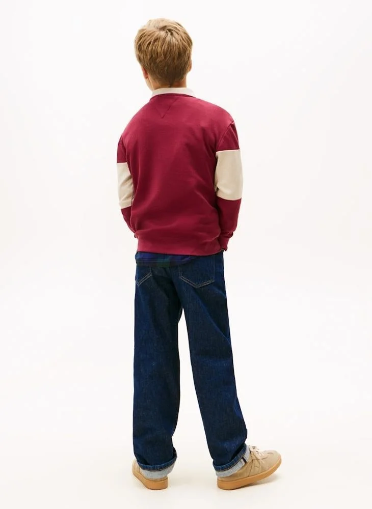 TOMMY HILFIGER Kids Colourblock Polo